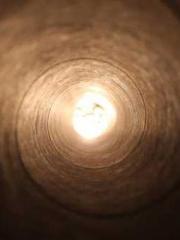 One person opens the